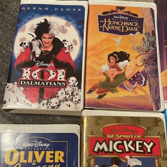 Disney Vhs Bundle   - Picture 2 of 8